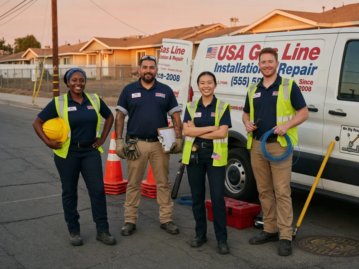 Gas Line Installation company in Wilsonville, AL